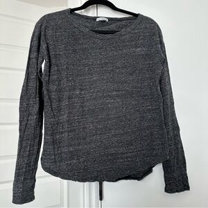 James Perse Charcoal Top Size 2
